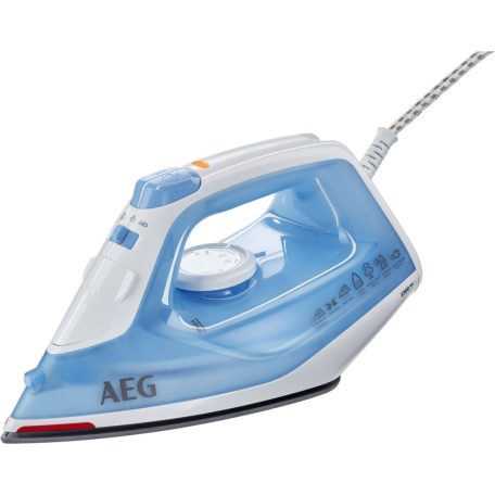 AEG 2300W, Öntisztítós, 0,25L, kerámiatalpas gőzölős vasaló DB1730-40%!