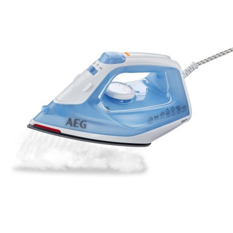AEG 2300W, Öntisztítós, 0,25L, kerámiatalpas gőzölős vasaló DB1730-40%!