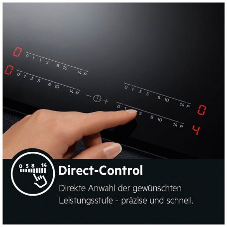 AEG 77 cm széles 4 zónás, kiterjeszthetős beépíthető kerámia főzőlap HKA8578RAD-29%!