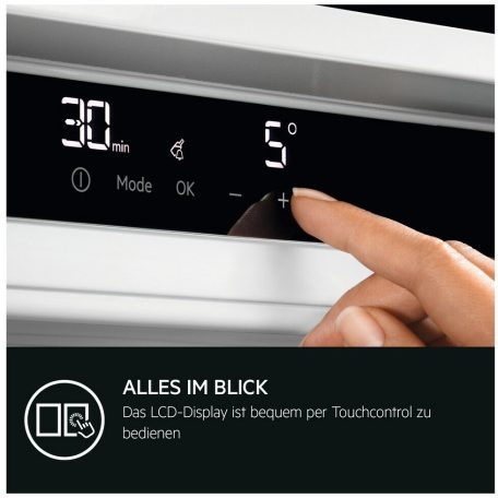 AEG 274L A+++ Series 9000 Coolmatic egyajtós beépíthető hűtőszekrény TK9ZS181DC-41%!