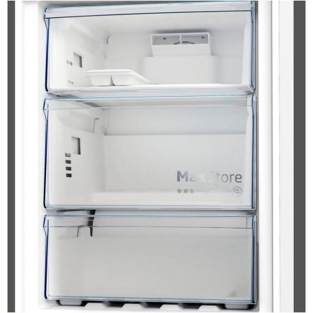Beko 316L A+++-10% NoFrost, AeroFlow, Inverteres kombinált hűtőszekrény INOX B5RCNA366OHG-25%!