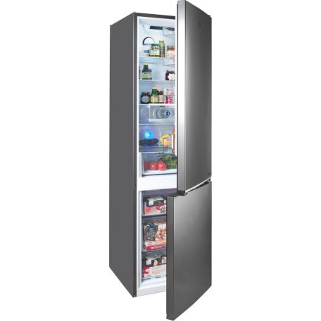 Beko B7RCNE408HG A+++-30%, 355L, NoFrost, Digitális kijelzős, Inverteres kombinált hűtőszekrény INOX-37%!