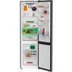   Beko B7RCNE408HG A+++-30%, 355L, NoFrost, Digitális kijelzős, Inverteres kombinált hűtőszekrény INOX-37%!