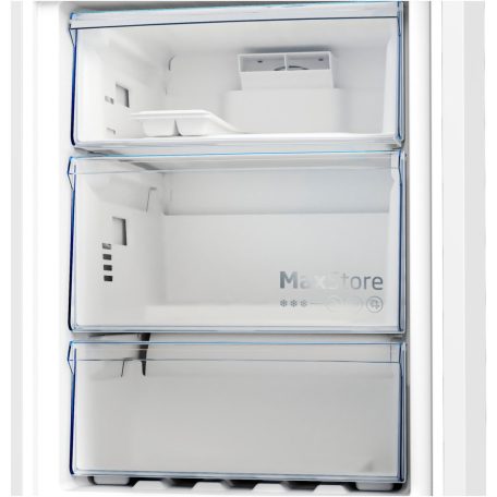 Beko B7RCNE408HG A+++-30%, 355L, NoFrost, Digitális kijelzős, Inverteres kombinált hűtőszekrény INOX-37%!
