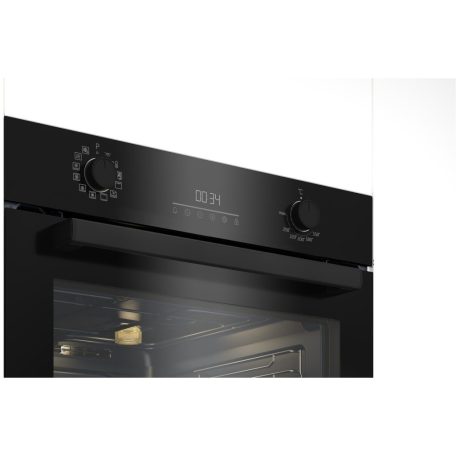 Beko 72L, A energiaosztály, AirFry beépíthető sütő FEKETE BBIM17300B-14%!