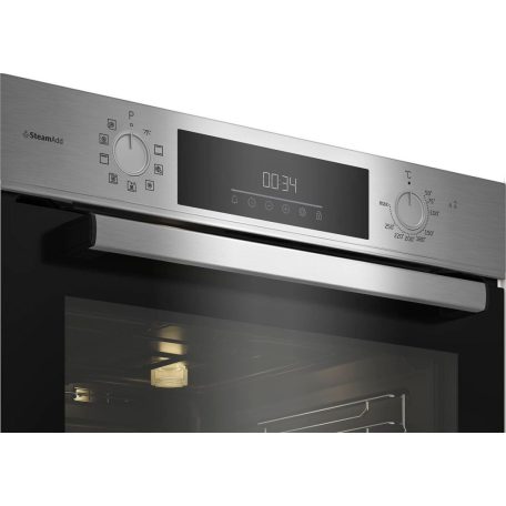 Beko 72L A+ Aeroperfect™, SteamShine beépíthető hőlégleveréses sütő BBIS12301XE-23%!