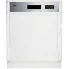 Beko 14 terítékes A+++ , SelfDry, Digitális kijelzős, WaterSafe+ részlegesen beépíthető mosogatógép BDSN15O30X-25%!