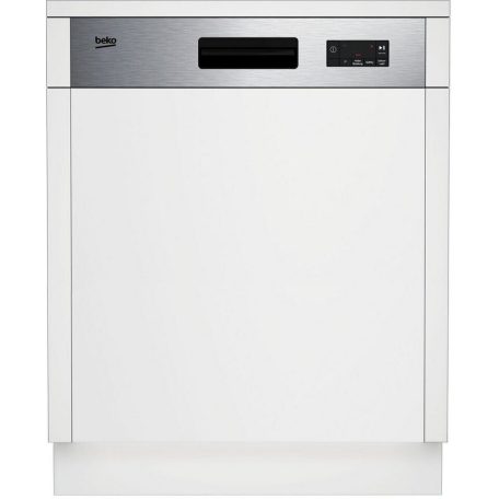 Beko 14 terítékes A+++ , SelfDry, Digitális kijelzős, WaterSafe+ részlegesen beépíthető mosogatógép BDSN15O30X-25%!