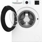 BEKO 7 KG A+++-30% Inverteres, Gőzfunkciós, keskeny elöltöltős mosógép BM3WFU3741X-25%!