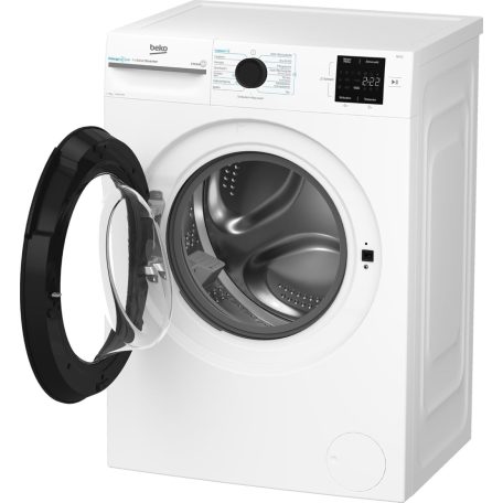 BEKO 7 KG A+++-30% Inverteres, Gőzfunkciós, keskeny elöltöltős mosógép BM3WFU3741X-25%!