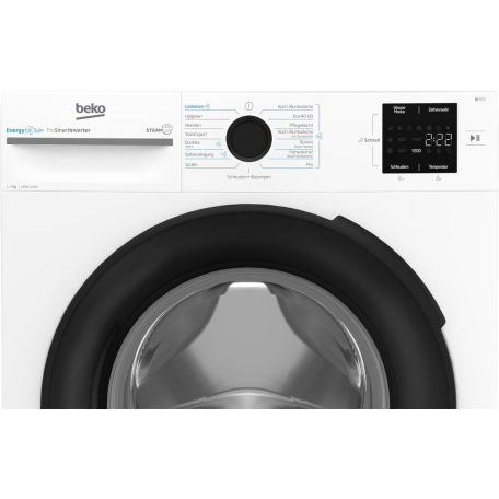BEKO 7 KG A+++-30% Inverteres, Gőzfunkciós, keskeny elöltöltős mosógép BM3WFU3741X-25%!