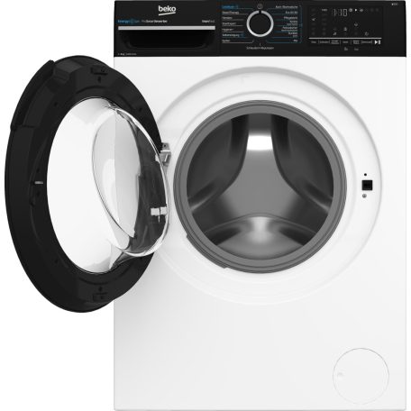 Beko A+++-30% 8 KG, Inverteres, Gőzfunkciós elöltöltős mosógép BM3WFU4841W-23%!