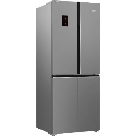 Beko 478L A+ NeoFrost, Inverteres, 4 ajtós amerikai hűtőszekrény GNE480E30ZXPN-25%!