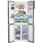 Beko 478L A+ NeoFrost, Inverteres, 4 ajtós amerikai hűtőszekrény GNE480E30ZXPN-25%!