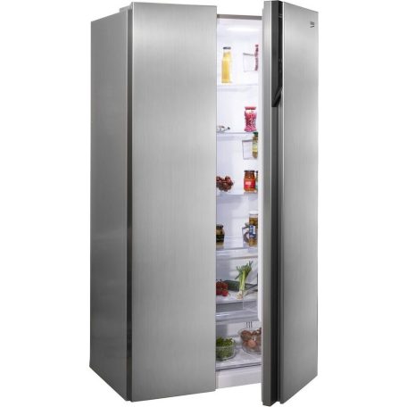 Beko 532L A+++ NeoFrost, Inverteres amerikai hűtőszekrény INOX GNO5323XPN-25%!