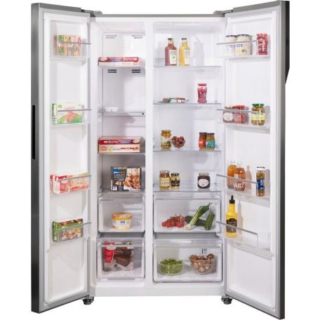 Beko 532L A+++ NeoFrost, Inverteres amerikai hűtőszekrény INOX GNO5323XPN-25%!