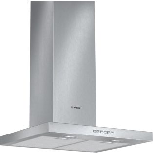   Bosch DWB067A50 Beépithető kürtös páraelszívó, 680 m³/h teljesítmény, 1 motor, 60 cm, Rozsdamentes acél-20%!