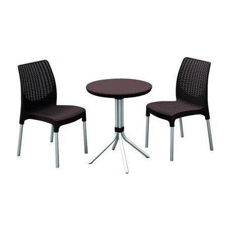 KETER Chelsea műrattan szett barna -15%!!!