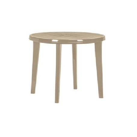 CURVER Lisa kerek asztal 90 cm cappuccino -19%!!!