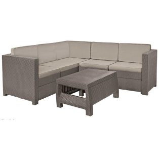   KETER Provence műrattan kerti bútor szett cappuccino -15%!!! 