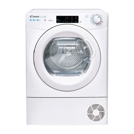 Candy CSOE H8A2TE-S hőszivattyús szárítógép, digitális kijelző, Wi-Fi+ Bluetooth, Easy Case technológia, 8kg, Fehér-14%!