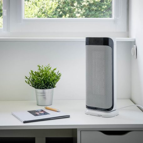 Eurom Sub-heat 2000W Kerámiabetétes hősugárzó, Porszűrő, Digitális kijelző, Távirányító-52%!