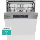 Gorenje 16 ter. A+++-30% Inverteres, WiFi, Öntisztítós, Felső evőeszköztálcás részlegesen beépíthető mosogatógép GI673A92X-30%!
