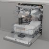   Gorenje 16 ter. A+++-30% Inverteres, WiFi, Öntisztítós, Felső evőeszköztálcás részlegesen beépíthető mosogatógép GI673A92X-30%!