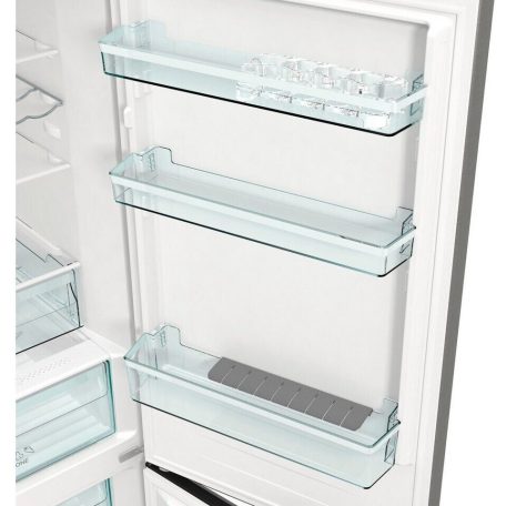 Gorenje 326L A+++ NoFrost, Inverteres kombinált alulfagyasztós hűtőszekrény NK79C0DXL-25%!