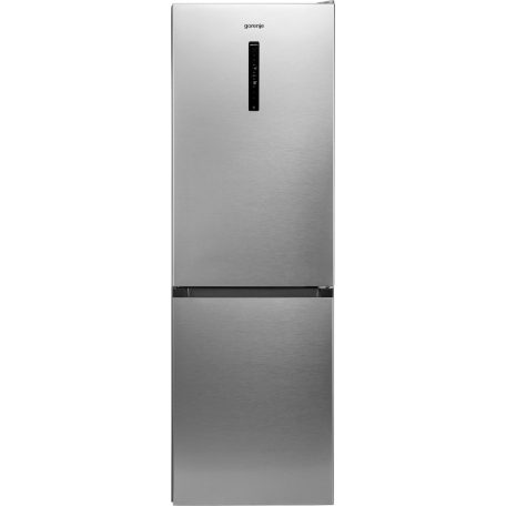 GORENJE NRC6194SXL4 kombinált hűtő, No Frost Plus, 326 L, 185 cm magas, C osztály, INOX-31%!!