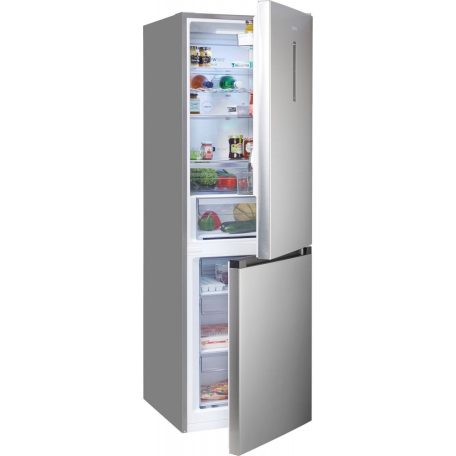 GORENJE NRC6194SXL4 kombinált hűtő, No Frost Plus, 326 L, 185 cm magas, C osztály, INOX-31%!!