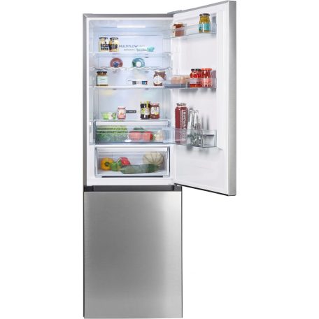 GORENJE NRC6194SXL4 kombinált hűtő, No Frost Plus, 326 L, 185 cm magas, C osztály, INOX-31%!!