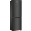   Gorenje 304L A+++-10%, NoFrost Plus, Inverteres kombinált hűtőszekrény FEKETE NRK619CABXL4-25%!
