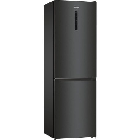 Gorenje 304L A+++-10%, NoFrost Plus, Inverteres kombinált hűtőszekrény FEKETE NRK619CABXL4-25%!