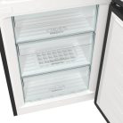 Gorenje 304L A+++-10%, NoFrost Plus, Inverteres kombinált hűtőszekrény FEKETE NRK619CABXL4-25%!