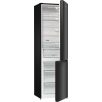   Gorenje NRK620B61BX4OT A+++-20% 331L, NoFrost, Inverreres kombinált hűtőszekrény FEKETE-27%!
