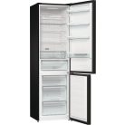 Gorenje NRK620B61BX4OT A+++-20% 331L, NoFrost, Inverreres kombinált hűtőszekrény FEKETE-27%!