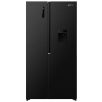   Gorenje 541L A++, NoFrost Plus, Vízadagolós, Inverteres amerikai hűtőszekrény FEKETE NRS917E41BXWD-25%!