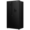   Gorenje 541L A++, NoFrost Plus, Vízadagolós, Inverteres amerikai hűtőszekrény FEKETE NRS917E41BXWD-25%!