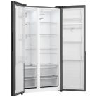 Gorenje 541L A++, NoFrost Plus, Vízadagolós, Inverteres amerikai hűtőszekrény FEKETE NRS917E41BXWD-25%!