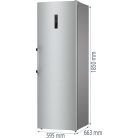 Gorenje 398L, A++, DynamicAir, Adaptech, Inverteres egyajtós hűtőszekrény R619CSXL6 -28%!