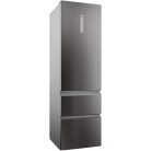 Haier 414L Total NoFrost, Inverteres, WiFi, fiókos kombinált hűtőszekrény INOX HTW5620CNMP-25%!