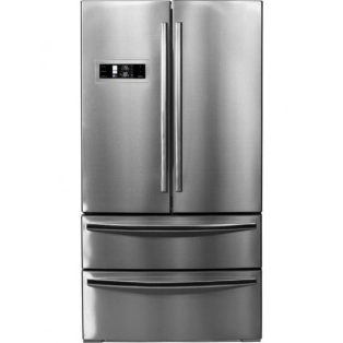   Hanseatic A+ 542L Quadrio amerikai hűtőszekrény INOX HFD17690A1S-38%!!