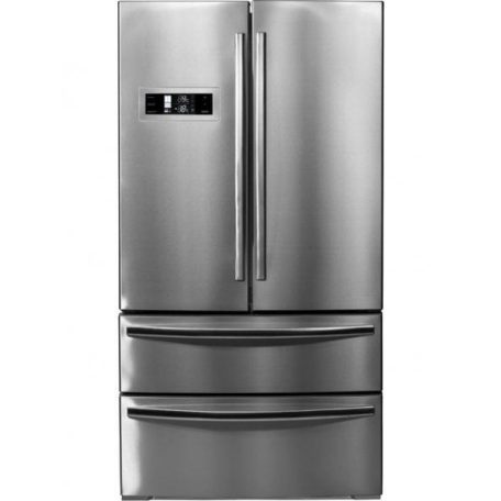 Hanseatic A+ 542L Quadrio amerikai hűtőszekrény INOX HFD17690A1S-38%!!