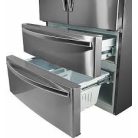 Hanseatic A+ 542L Quadrio amerikai hűtőszekrény INOX HFD17690A1S-38%!!