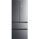 Hanseatic 431L A++ NoFrost Inverteres franciaajtós amerikai hűtőszekrény INOX HFD18070EI-28%!