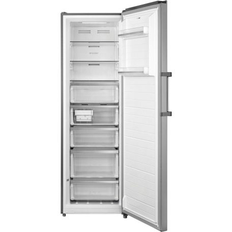 Hanseatic 272L A+++-10% NoFrost, Inverteres fagyasztószekrény INOX HGS18560CNFCI-26%!