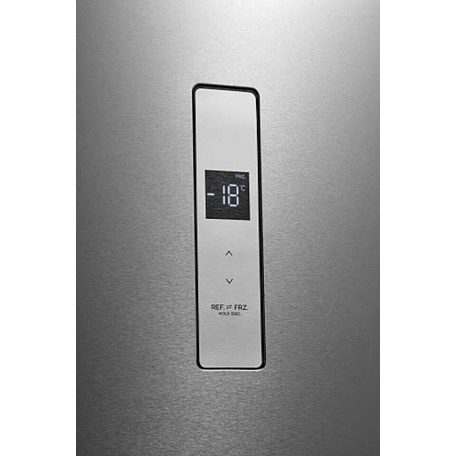 Hanseatic 272L A+++-10% NoFrost, Inverteres fagyasztószekrény INOX HGS18560CNFCI-26%!