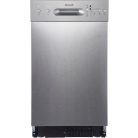 Hanseatic 9 terítékes A++ pult alá építhető KESKENY mosogatógép INOX HGU4582E97736BI-23%!