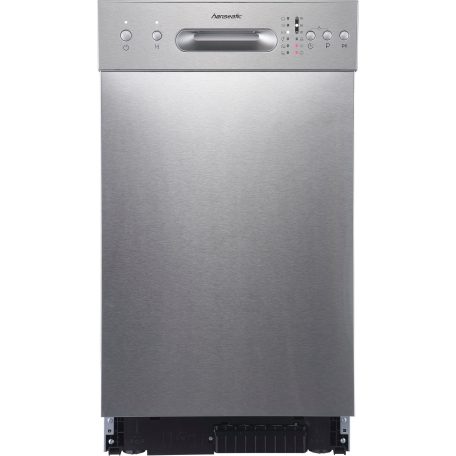 Hanseatic 9 terítékes A++ pult alá építhető KESKENY mosogatógép INOX HGU4582E97736BI-23%!